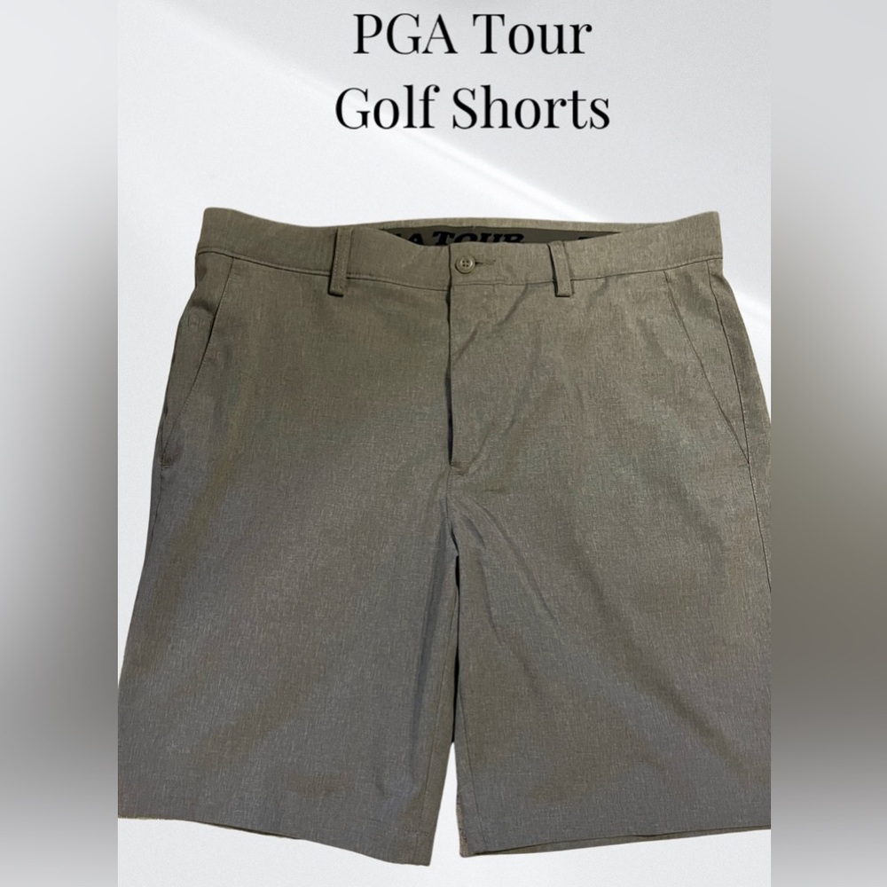 PGA Tour golf shorts, Light grey ex 34